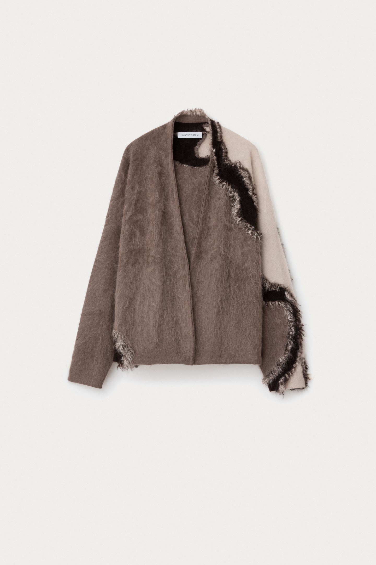 Brushed Cashmere Cardigan